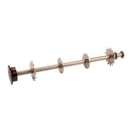 Allpoints 1971103 Shaft, Front, W/ Sprocket For Duke Manufacturing 1971103